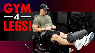 Gym Leg Workout For Men Over 50 (WITHOUT DOING SQUATS!)