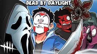 Dead By Daylight -  CARTOONZ IS PLAYING DBD?!!! (And my first time seeing GHOSTFACE!)