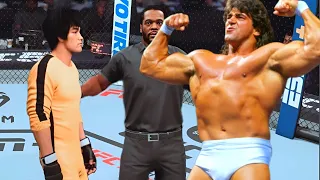 PS5| Bruce Lee vs. Invincible Coach Rick (EA Sports UFC 5)