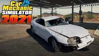 Купил Брошенную Toyota Supra - Car Mechanic Simulator 2021 #120