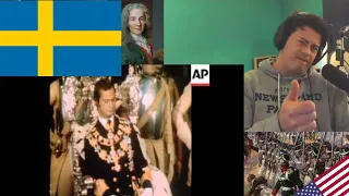 American Reacts Sweden's KING GUSTAVS INSTALLATION CEREMONY 1973