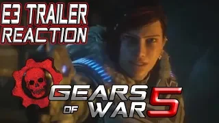GEARS OF WAR 5 | E3 TRAILER REACTION