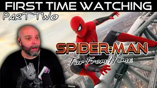 DC fans  First Time Watching Marvel- Spider-Man: Far From Home - Movie Reaction -Part 2/2