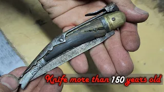 Restoration of a 150 year old knife