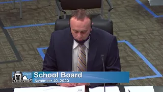 City School Board - November 10, 2020