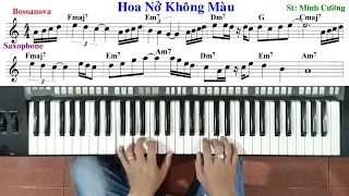 Bài: HOA NỞ KHÔNG MÀU - Hoài Lâm | Hướng dẫn đệm hát - Ku Tèo Piano.