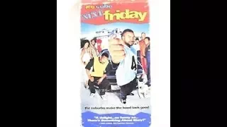 Opening To Next Friday 2000 VHS