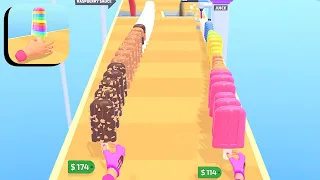 Popsicle Stack ​- All Levels Gameplay Android,ios (Levels 70-71)