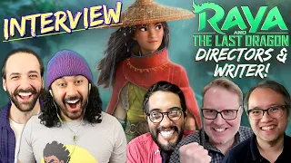 RAYA AND THE LAST DRAGON | Talking EXCLUSIVE Deleted Scene, Action, & Villain w/ DIRECTORS & WRITER!