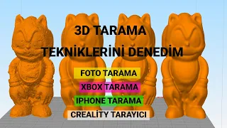 En Ucuz 3d Tarama Teknikleri Denedim.