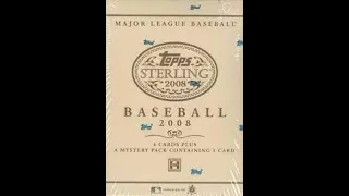 2008 Topps Sterling Baseball Box!!!! Awesome!!!