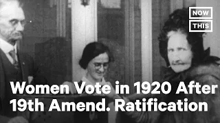 Archives: Women Vote in November 1920 After Adoption of 19th Amendment | NowThis