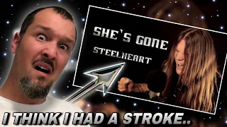Saucey Reacts | She’s Gone - Tommy Johansson (STEELHEART Cover) | WHO MADE TOMMY MAD!?