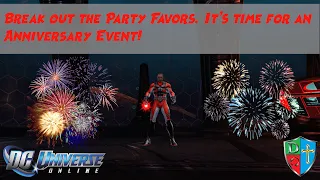 DCUO Anniversary Event & Celebrating 10 Years of DCUO