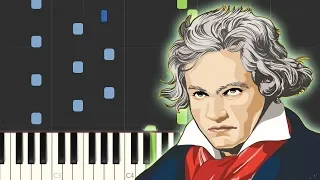 Marmotte - Ludwig van Beethoven [Piano Tutorial] (Synthesia)