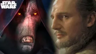 Why Darth Plagueis FEARED Qui-Gon Jinn - Star Wars Explained