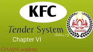 KFC class / Receipt & Opening of tenders / EMD/ Security deposit/Payment for stores..#OAMNI academy