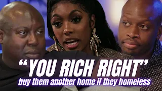 Funky Dineva GOES IN On Porsha Williams Ex Simon For Saying She Made His Kids Homeless