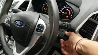 FORD ECOsports  Remote and key programming