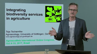 Integrating Biodiversity Services in Agriculture