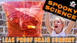 LEAK PROOF BRAIN SURGERY: 31 DAYS OF HALLOWEEN KIDS STEM SCIENCE EXPERIMENTS & ACTIVITIES
