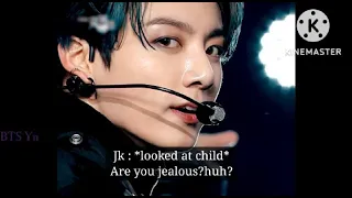 BTS Imagine - When your child kiss you and they get jealous