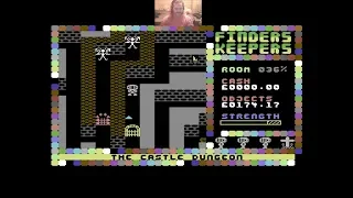 Lukozer Retro Game Review - 513 - Finders Keepers - Commodore 64
