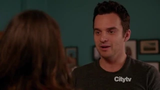 New Girl: Nick & Jess 2x19 #4 (Nick compliments Jess)