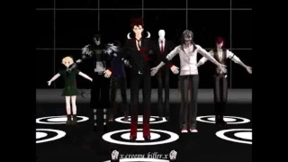 【MMD X CREEPYPASTA】Dope - Jeff,Slender,EJ,LJ,Zalgo,Jason,Ben [60 fps]