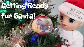 Baby Alive Getting Ready for Christmas Routine