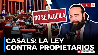 PEDRO CASALS: SE ACABARON LOS ALQUILERES. LA LEY CONTRA PROPIETARIOS