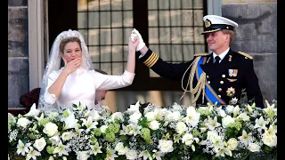 Queen Maxima 'made no attempt to hide tears' at wedding - pictures