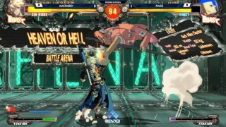 EVO 2017: GGXrd Rev2 - Pool - Machaboo (SIN) vs. Nage (FAUST)