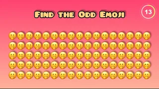 Find the Odd Emoji | Find the Difference