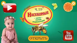 Насекомые. Твоя ПЕРВАЯ энциклопедия! Часть 19