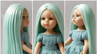 Перепрошивка волос куколке Паола Рейна.
