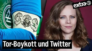 Torten, Twitter, Tor-Boykott mit Katja Berlin - Bosettis Woche #28 | extra 3 | NDR