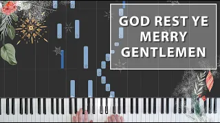 God Rest Ye Merry Gentlemen [Piano Tutorial] - Learn Christmas Carols!