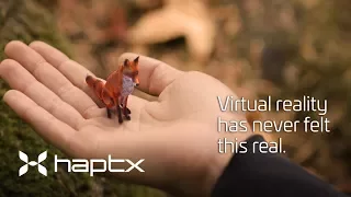 HaptX Gloves Launch Video - Realistic Touch for Virtual Reality