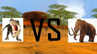 Who Will Win? T rex Vs Mammoth (full version)