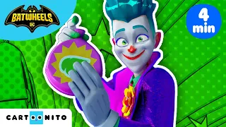 Best of THE JOKER | Batwheels Best Moments | @cartoonito | Kids Cartoons | Videos for Kids