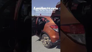 London Honda - 2019 Honda HR-V Sport - P11084