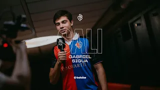 FCB-Neuzugang Gabriel Sigua stellt sich vor