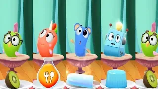 My Talking Tom 2 Learn Colors Sugar vs Dot vsGus  vs Squeak vs Flip