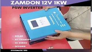 Zamdon 12V 1KW Toroidal Inverter