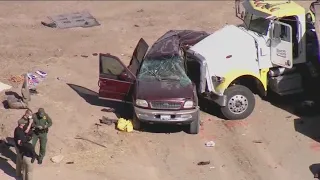 Imperial County accident: 13 of 25 passengers inside Ford Expedition killed in crash with big rig