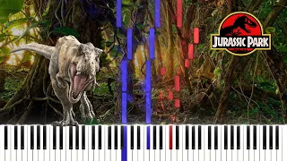 Jurassic Park - Jurassic Park Theme song [Piano Tutorial]