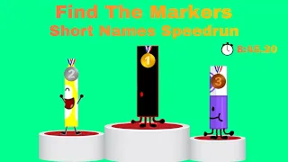 All Markers with Short Names (46) Speedrun | 8:45.20 | Find The Markers