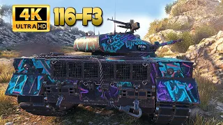 116-F3: Last hope on map Abbey - World of Tanks