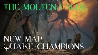 The Molten Falls – NEW (!) map for Quake Champions, gameplay